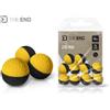 Delphin TheEND ZIG RIG / 10 pz | nero-giallo 12mm