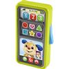 Fisher-Price Smartphone Scorri e Impara, Telefono Giocattolo didattico per Neonati e Bambini ai Primi Passi, Giocattolo per Bambini 9-36 Mesi, Edizione: UK-Inglese, HNM84