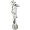 Design Toscano Risveglio primaverile Donna Classica Statua da giardino, poliresina, pietra antica, 102 cm