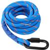 Vicloon Corda per Altalena, 150 cm Corda Altalena con Gancio Resistente, Contiene Fino a 200 kg, Set di Fissaggio per Campeggio All'Aperto, Amaca, Altalene, Blu