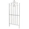 CLP Traliccio in metallo alto 170 cm Paula, robusto supporto per piante rampicanti, recinzione rampicante in stile country, Colore:bronzo