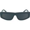CALVIN KLEIN Jeans Unisex Adult Sunglasses CKJ25607S - Avio with Solid Black Lens