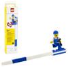 IQ Lego Pen Pal Penna Gel con Minifigure - Blu (53702), Penna Gel Ricaricabile, Stocking Stuffer