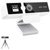 Qutsvosh 4KFull HD Webcam USB Plug Network Live Broadcast Videoconferenza ad alta definizione Videoconferenza USB Camera con microfono incorporato per computer portatile Desktop A