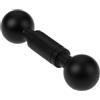 Be In Your Mind Supporto Di Estensione Con Testa A Sfera Doppia Da 17 Mm In Lega Di Alluminio Per Convertitore GPS Per Smartphone Con Action Camera