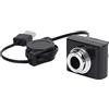 ASHATA Clip-on per Webcam Videocamera Clip-on USB2.0 Risoluzione 640 X 480 con Cavo Retrattile per Videoconferenze in Live Streaming per XP / Sp1 / 7/2000/2003