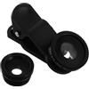 DOITOOL Accessorio Per Fotocamera Smartphone - Lenti Fisheye Grandangolari Macro - Kit Universale Per Obiettivi Per Telefono