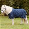Waldhausen Shetty - Coperta antipioggia, lunghezza schiena: 90 cm, colore: Blu marino