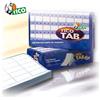 tico Etichette bianche a modulo continuo TICO Tab 1 corsia 127x48,9 mm 500 fogli - TAB1-1274