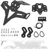 Mocoli Portatarga Per Moto Per Yamaha Mt-07 2018-2023/Mt-07 2014-Up/Fz-07 2018-2023/Fz-07 2014-Up Portatarga Regolabile Per Moto Con Luce Posteriore