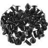 A ABSOPRO Clip di Fissaggio a Spinta No.865952T500 Clip per Auto per Hyundai Accent 2015-2017 Plastica Nera (Set di 30)