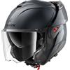 SHARK, Casco Moto Modulare OXO BLANK Gun Metal A05, L