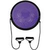 OPPWONG Mezza Palla per Bilanciamento Fitness, Anticaduta, per Esercizi di Yoga, Pilates, Viola, 18,1x18,1x7,9 Pollici (BLUE)