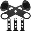 Toddmomy 5 Pezzi Supporto Porta Coni a Disco Calcio in Plastica Portatile Set da Base per Allenamento Sportivo Outdoor