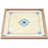 Philos Carrom Standard - Blu Scuro - Chiaro - Faggio - Superficie Di Gioco IN Betulla