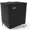ATYARD Copertura per tavolo portatile Keter Unity (piccolo) da 76,2 cm, resistente ai raggi UV, traspirante, per tutte le condizioni atmosferiche, 76,2 x 61 x 81,3 cm, colore: nero