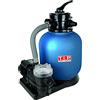 T.I.P. piscina set di filtri filtro a sabbia SPF 370 F, blu, 7000 L/H