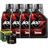 Motul Kit Tagliando Olio Motul 300V 5W40 Filtro Per Suzuki DL1050 M1 V-Strom XT 2021