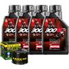 Motul Kit Tagliando Olio Motul 300V2 10W50 + Filtro Per BMW 1000 HP4 K42 2011>2014