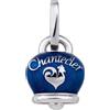 Chantecler / Et Voilà / ciondolo campanella media / argento e smalto blu - 31760