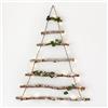 Lights4fun Decorazione ad albero di Natale fatta di rami di betulla e 50 luci Micro LED bianco caldo di Lights4fun