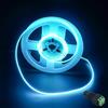 JBdusn 12V Striscia LED COB da Blu ghiaccio, flessibile Strip Alta Luminosita 2mm di larghezza, 480LEDs/m nastro luminoso Luci tagliabile per illuminazione fai da te (non include alimentatore)