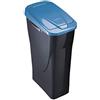 OEM SYSTEMS PATTUMIERA per Raccolta DIFFERENZIATA Colore Azzurro 25 Litri ECOBIN 25