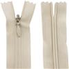 AERZETIX - C61936 - Set di 10 cerniere invisibili 65cm non separabili - cerniera lampo - colore beige chiaro - pelletteria jeans pantaloni vestito gonna abbigliamento cucito