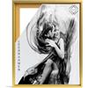 rahmengalerie24 Cornice portafoto vuota per tela su telaio, formato 100 x 150 cm, colore oro