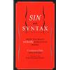 Broadway Books Sin and Syntax: How to Craft Wickedly Effective Prose