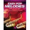 HAL LEONARD Easy Pop Melodies For Alto Sax: 50 Favorite Hits with Lyrics and Chords