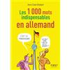 FIRST Le petit livre des 1000 mots indispensables en allemand