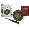 Running Press Mini Editions Harry Potter: Hogwarts Christmas Wreath and Wand Set : Lights Up!