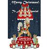 CreateSpace Independent Publishing Platf Merry Christmas To A Very Special Grandson! (Coloring Card): Holiday Messages, Christmas Animals, Coloring for Young Children