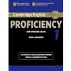 Cambridge English Practice Tests: Proficiency 1. Student's Book with Answers: Authentic Examination Papers from Cambridge ESOL