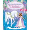 Usborne Verlag Mein Anziehpuppen-Stickerbuch: Prinzessinnen im Einhornland: Stickerheft mit über 260 Stickern, davon viele mit Glitzer - für Kinder ab 5 Jahren