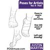 POSEmuse Poses for Artists Volume 9 Feet: An Essential Reference for Figure Drawing and the Human Form (Inspiring Art and Artists)