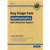 Coordination Group Publications Ltd (CGP KS2 Maths Year 6 SATS Practice Papers: Pack 1 - for the 2027 tests (with free Online Extras)