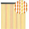 Tende antimosche a eliche 120x230 cm - oro e marrone