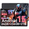 TABWEE W90 Tablet Android 15-11 Pollici FHD - 24GB RAM + 256GB ROM -