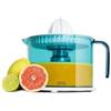 Cecotec ZitrusEasy Basic, spremiagrumi elettrico, 40 W, 1 litro senza BPA, doppia direzione, doppio cono, copertura antipolvere, blu/bianco (04068)