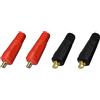 RIVERWELD Connettore pannello cavi saldatura TIG Presa DKJ10-25 Dinse-Style Raccordo rapido 200Amp 4 pezzi