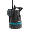 GARDENA Pompa sommersa per acqua pulita 8600 Basic: portata max. 8600l/h, aspirazione piatta a 4mm, interr. flottante con funzionamento continuo (9001-47)