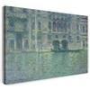 Printed Paintings Stampa su Tela (120x80cm): Claude Monet - Palazzo da Mula, Venezia (1908)