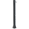 Doccia Solare da Giardino 40L Miscelatore e Lavapiedi Arkema Big Happy Five Grigio Antracite