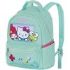 Hello Kitty Videogame-Zainetto Heady Piccolo, Turchese, 22 x 25 cm, Capacità 5 L