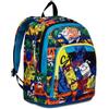SJ GANG STYLE JAM GANG Zaino ADVANCED CRITTY BOY, Doppio Scomparto, Tasche multifunzione, Per bambini e ragazzi, Scuola e tempo libero