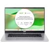 Acer Chromebook 315 + Mouse Wireless, Ram 8 GB DDR5, eMMC 128 GB, Display 14" FHD, CB315-8H-837M, Notebook, PC Portatile, Processore MediaTek Kompanio 540, Scheda Grafica ARM Mali, ChromeOS, Silver