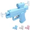 YZDYSHJ Pistola ad Acqua Scherzo Bidirezionale, Doppio Spruzzo Fronte e Retro,Getto Frontale fino a 8m,Giocattolo Divertente per Bambini e Adulti, Ideale per Piscina,Spiaggia e Battaglie d'Acqua (1, Blu)