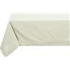 THUN Tovaglia verde, 100% cotone, Collezione Country, 160 x 270 cm